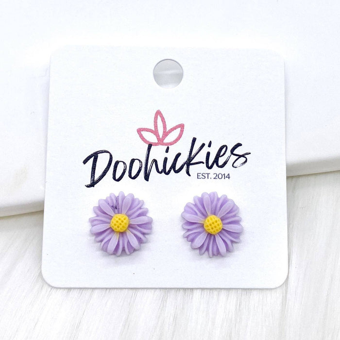 13mm Daisy Studs -Earrings