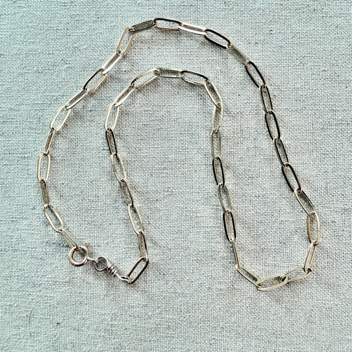 14K Gold Fill Paperclip Chain