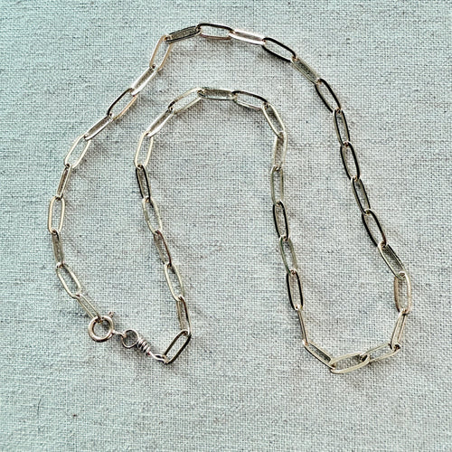 14K Gold Fill Paperclip Chain