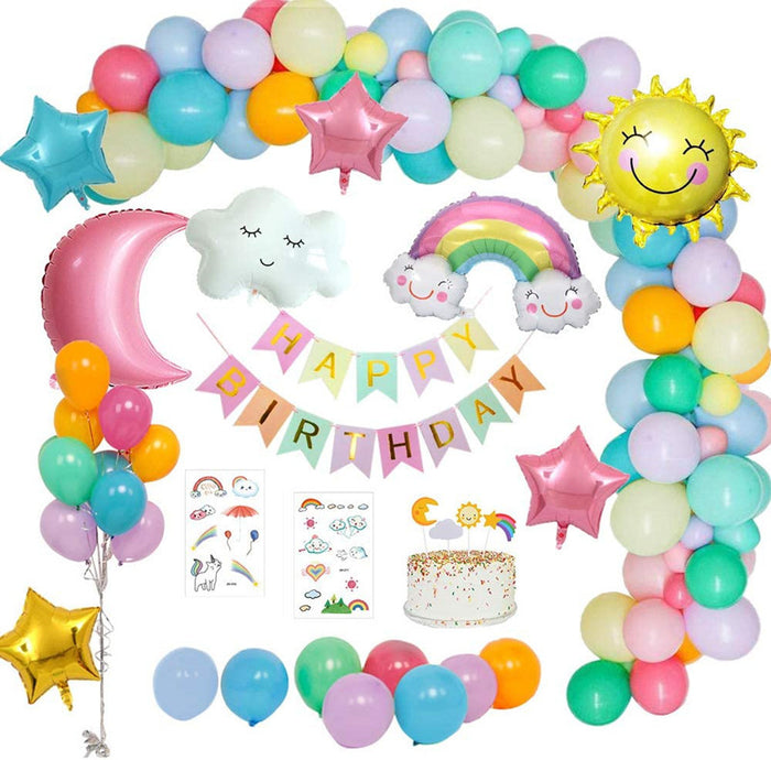 $9.9 Sale Mocsicka Balloon Arch Rainbow Balloons Set Party Decoration-Mocsicka Party