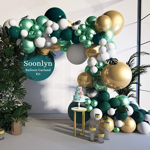 $9.9 Sale Mocsicka Jungle Animal Green Balloons Garland Arch Set Party Decoration-Mocsicka Party