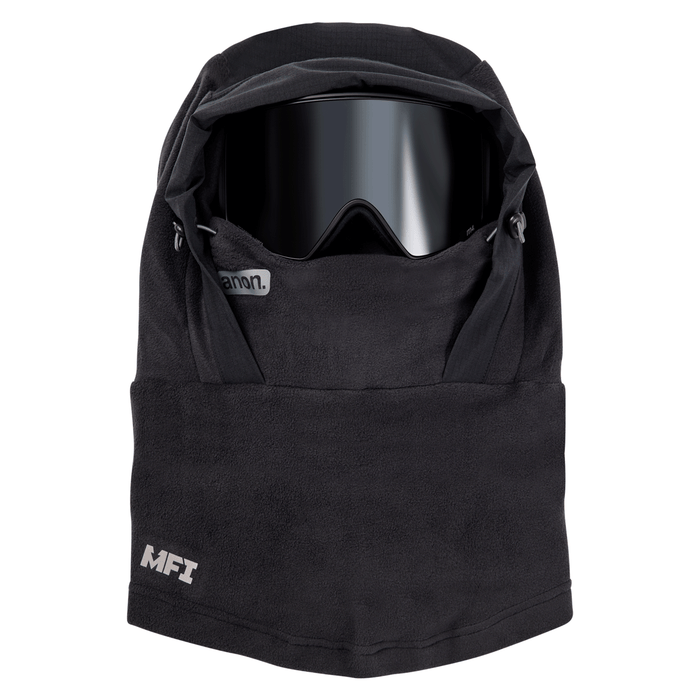 Anon MFI Fleece Helmet Hood Black - Comor - Go Play Outside