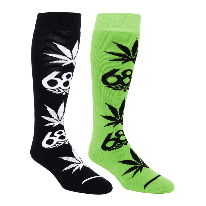 686 Huf Socks 2PK Assorted