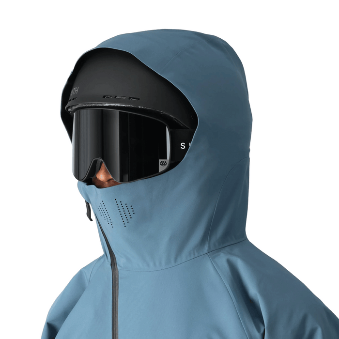 686 Men's Hydra Thermagraph Jacket 2025 Stellar Blue Colourblock - Comor - Go Play Outside