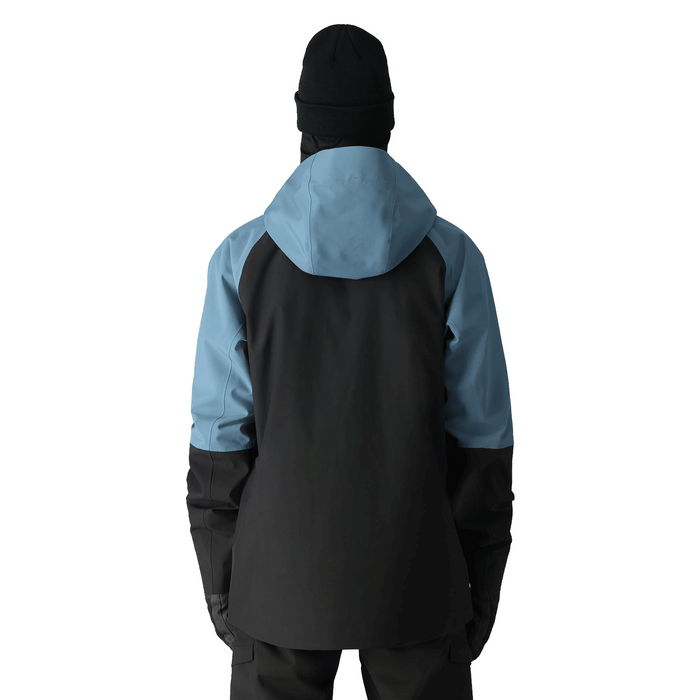 686 Men's Hydra Thermagraph Jacket 2025 Stellar Blue Colourblock - Comor - Go Play Outside