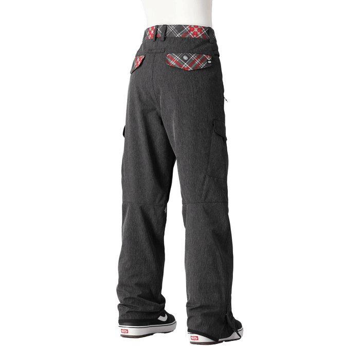 686 Women's Aura Insulated Cargo Pant 2025 Hello Kitty Black Denim - Comor - Go Play Outside