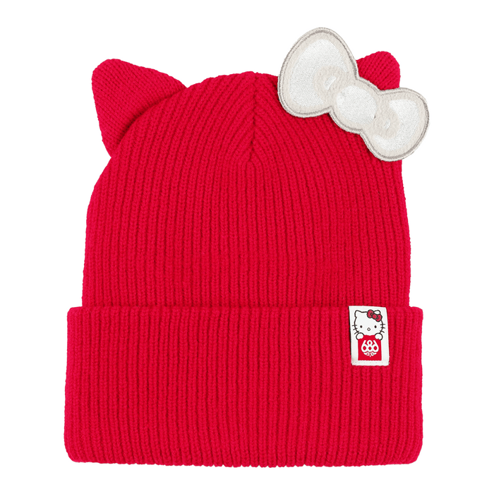 686 Women's Hello Kitty Beanie Red - Comor - Go Play Outside