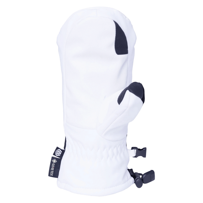 686 Women's Linear Gore - tex Mitt White - Comor - Go Play Outside