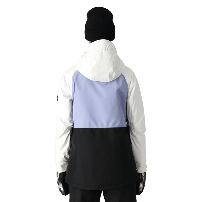 686 Women's Willow Gore - tex Jacket 2025 Purple Impression Colourblock - Comor - Go Play Outside