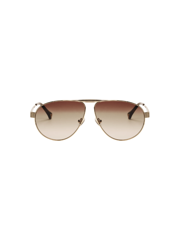 Sunglasses Zeus n Dione Agistri Gold/ Brown Tortoise O/S Apoella