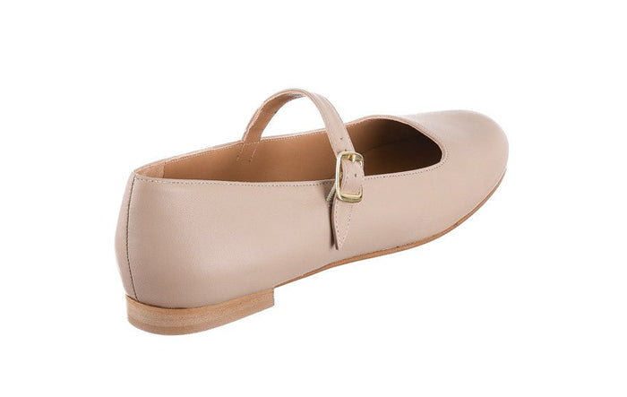 AM PIVOT NUDE BALLERINAS - Crispins Shoes