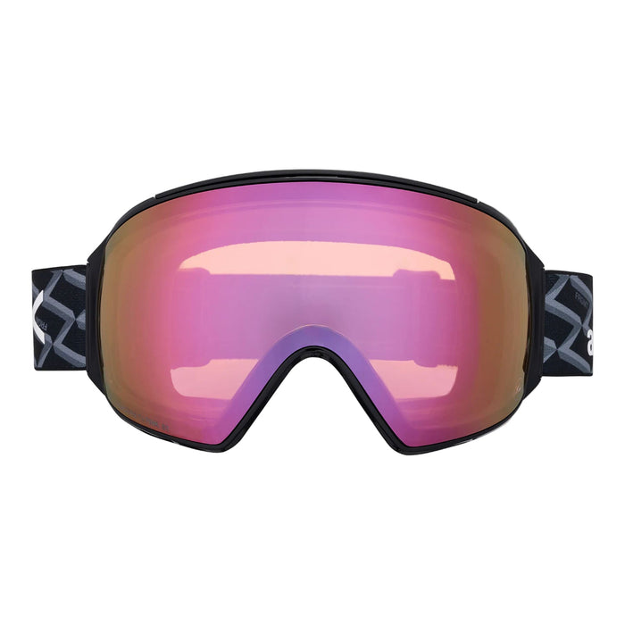 Anon M4 Cylindrical Fragment Low Bridge Fit Goggles Fragment/Perceive Cloudy Pink + Perceive Cloudy Pink - Comor - Go Play Outside