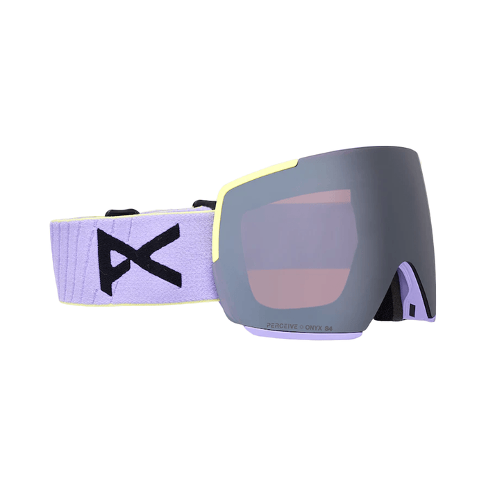 Anon M5 Low Bridge Fit Goggles Hyper Lilac/Perceive Sunny Onyx + Perceive Variable Violet - Comor - Go Play Outside