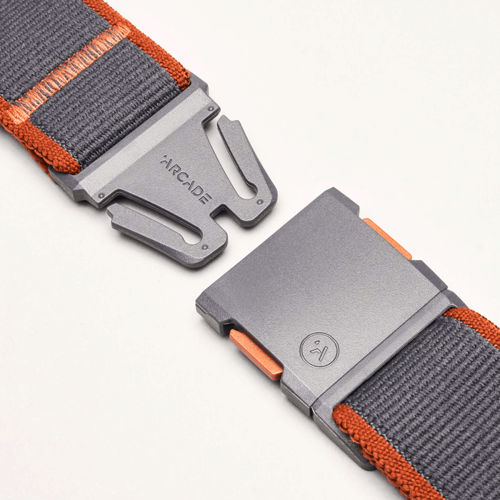 Arcade Carto Belt Charcoal/Saddle - Comor - Go Play Outside