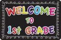 Ashley Productions Welcome to 1st Grade Welcome Mat,  15.5"x 23.5" (ASH 91593)