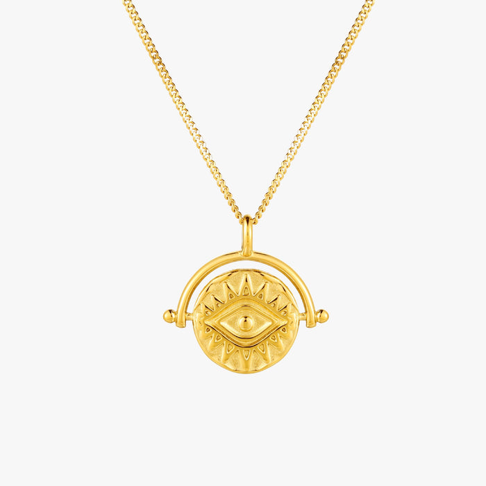 Greek Coin Necklace