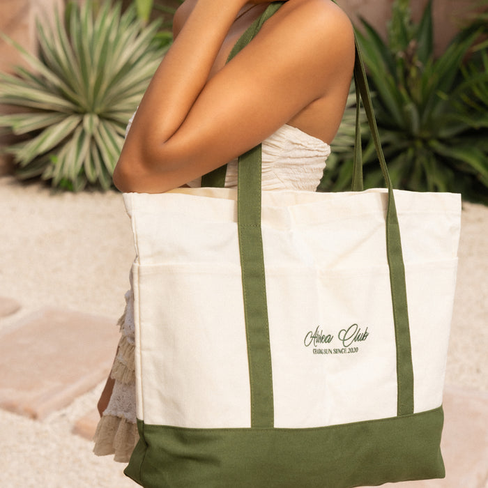 Canvas Beach Bag
