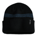 Autumn Select Mini Stripe Beanie Black Blue - Comor - Go Play Outside
