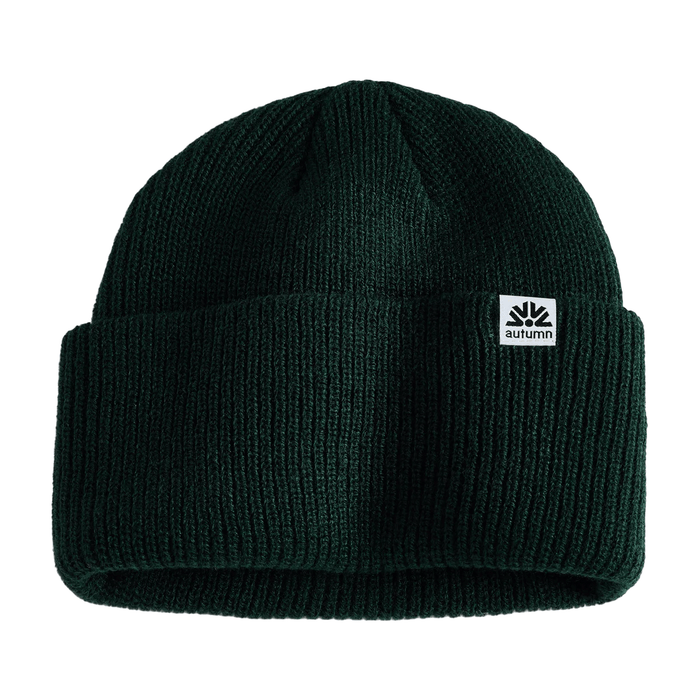 Autumn Simple High Cuff Beanie Trek Green - Comor - Go Play Outside