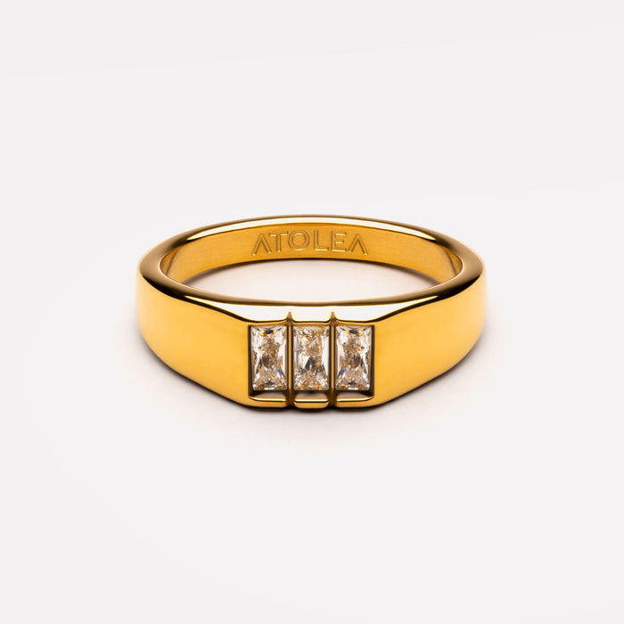 Signet Baguette Ring
