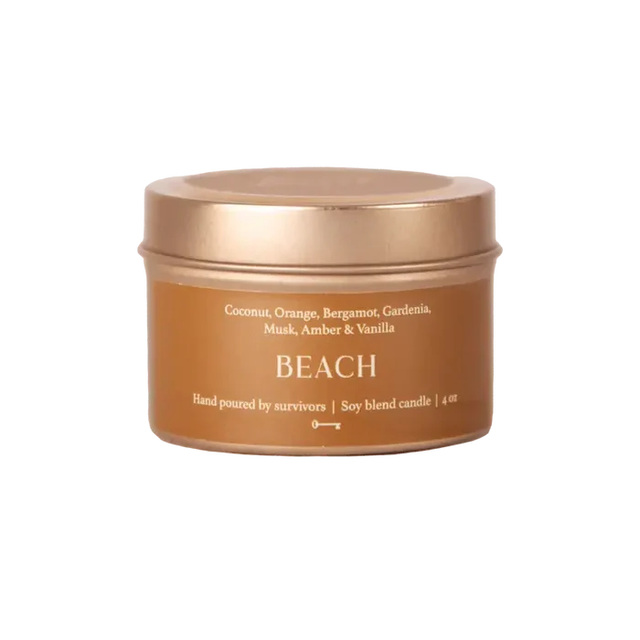 Beach Travel Tin