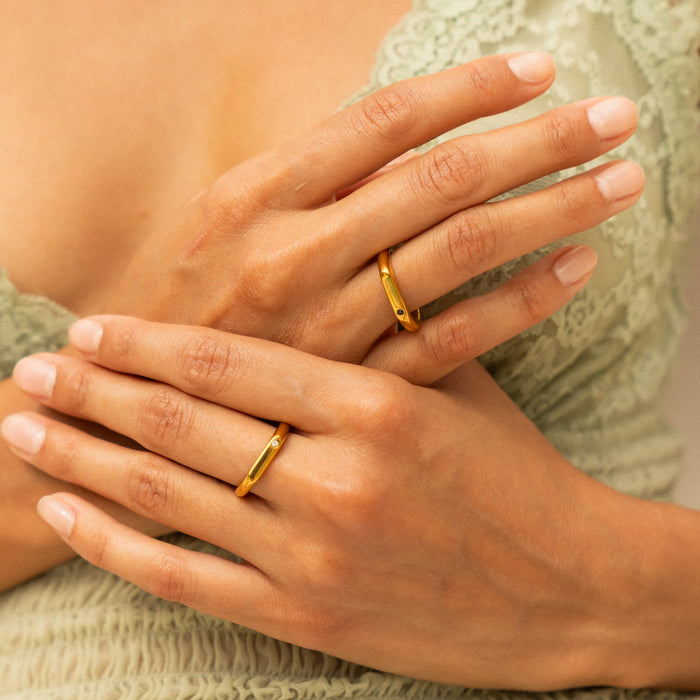 Gold Ring Duo