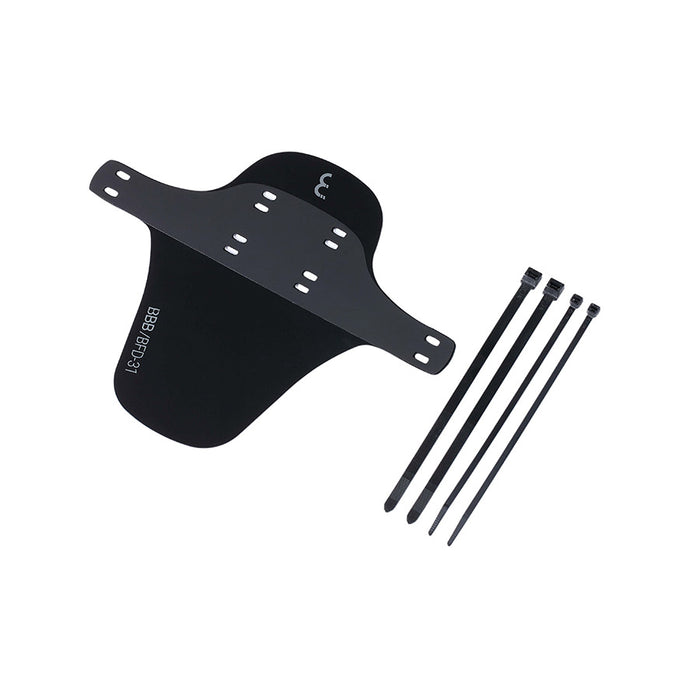BBB Cycling, BFD-31 FlexFender, Front Fender, Universal, Black