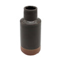 Black/Tan Vase