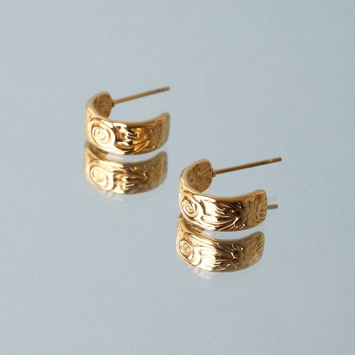 Gold Bloom Earrings