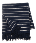 Blue Striped Throw