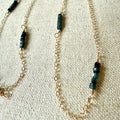 Blue Tourmaline Necklace