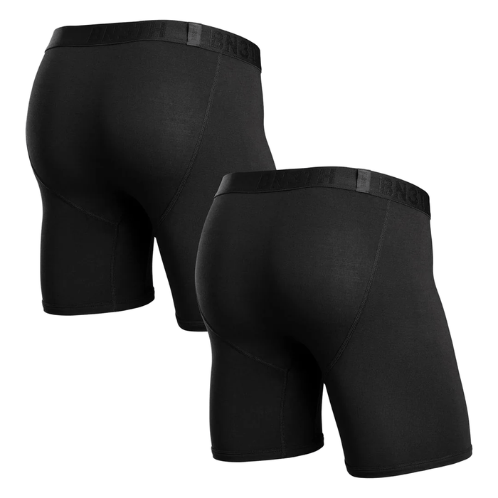BN3TH Men's Classic Icon Boxer Brief 2 Pack Black - Comor - Go Play Outside