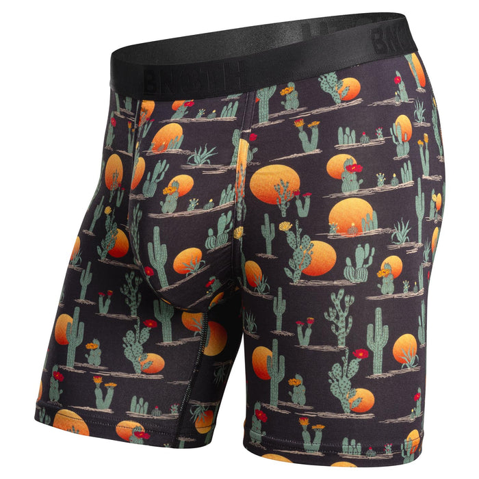 BN3TH Men's Classic Icon Boxer Brief Cacti-Black