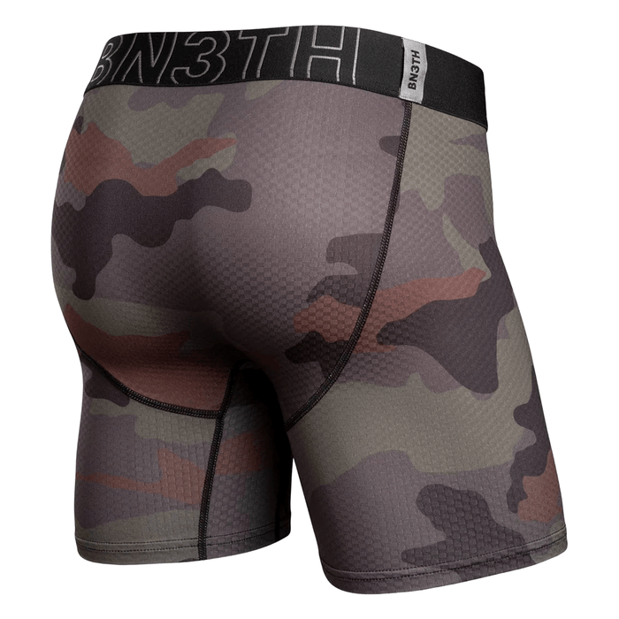 BN3TH Men's Pro Agua x Boxer Brief Basecamp Camo - Woodland - Comor - Go Play Outside