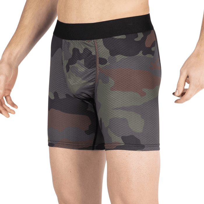 BN3TH Men's Pro Agua x Boxer Brief Basecamp Camo - Woodland - Comor - Go Play Outside