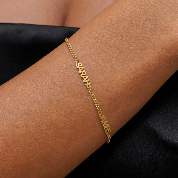 Custom name bracelet