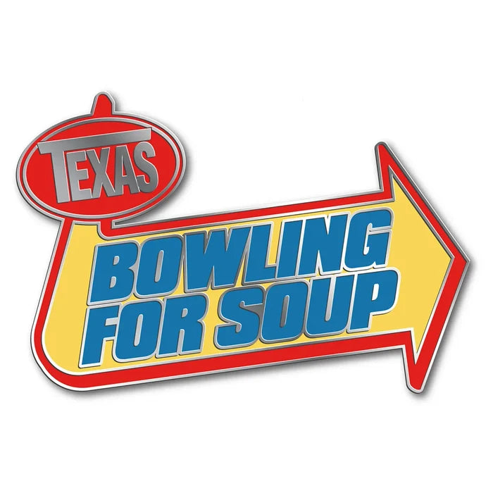 Bowling For Soup - Warped Logo Enamel Pin