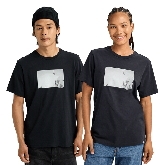 Burton 30th Anniversary T Shirt True Black - Comor - Go Play Outside
