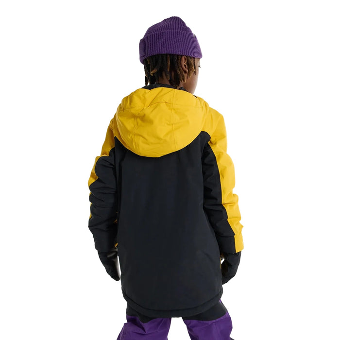 Burton Kids Ascutney 2L Jacket 2026 Goldenrod/True Black - Comor - Go Play Outside
