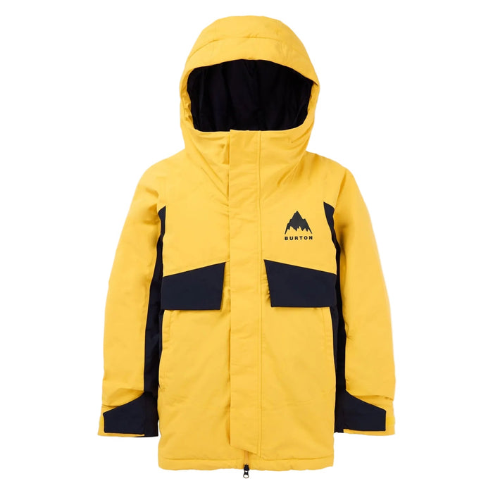 Burton Kids Ascutney 2L Jacket 2026 Goldenrod/True Black - Comor - Go Play Outside