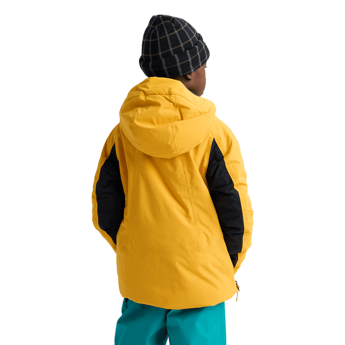 Burton Kids Hillslope 2L Jacket 2027 Goldenrod/True Black