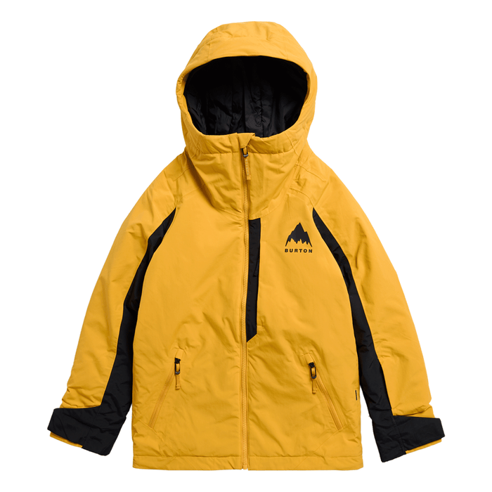 Burton Kids Hillslope 2L Jacket 2027 Goldenrod/True Black