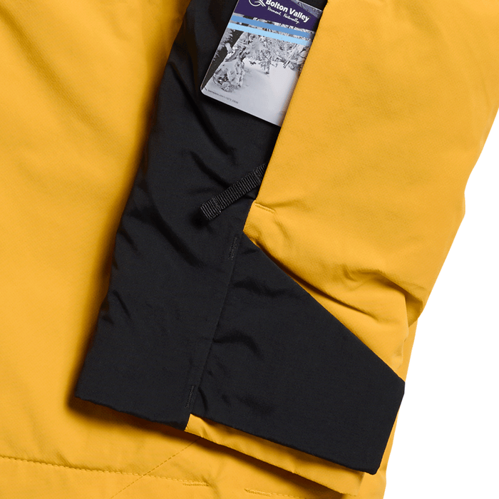 Burton Kids Hillslope 2L Jacket 2027 Goldenrod/True Black