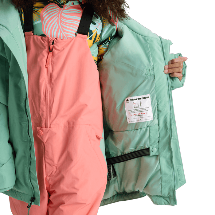 Burton Kids Skimmer Jacket 2026 Soft Sage - Comor - Go Play Outside