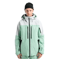 Burton Men's [ak] Swash Gore‑Tex 2L Jacket 2026 Gray Cloud/Soft Sage/True Black - Comor - Go Play Outside
