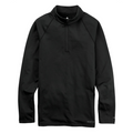Burton Men's Heavyweight X Base Quarter - Zip 2026 True Black - Comor - Go Play Outside