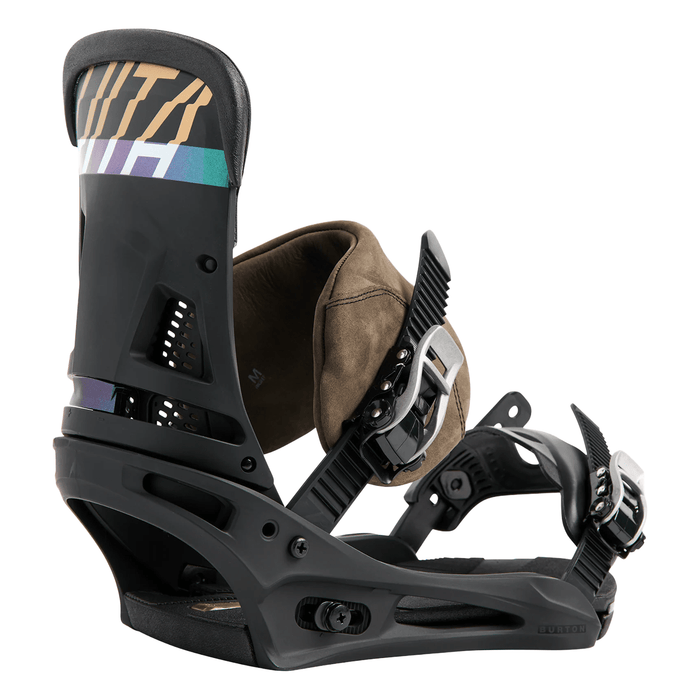 Burton Men's Malavita Snowboard Bindings 2026 Black - Comor - Go Play Outside