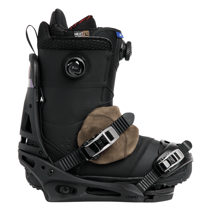 Burton Men's Malavita Snowboard Bindings 2026 Black - Comor - Go Play Outside