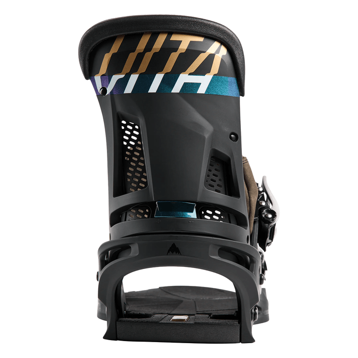 Burton Men's Malavita Snowboard Bindings 2026 Black - Comor - Go Play Outside