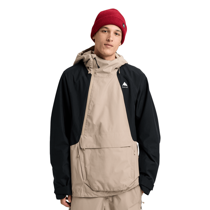 Burton Men's Reserve 2L Relaxed Anorak 2026 Summit Taupe/True Black - Comor - Go Play Outside
